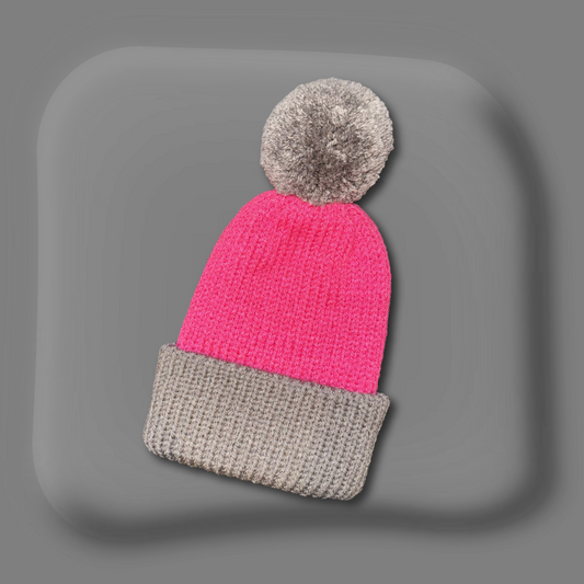 Circuit Blossom (Puff Beanie Set)