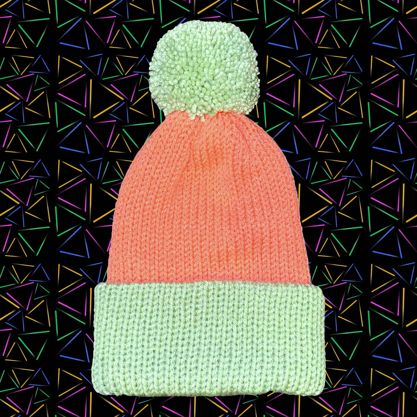 Nature Is A Prism (Puff Beanie Set)