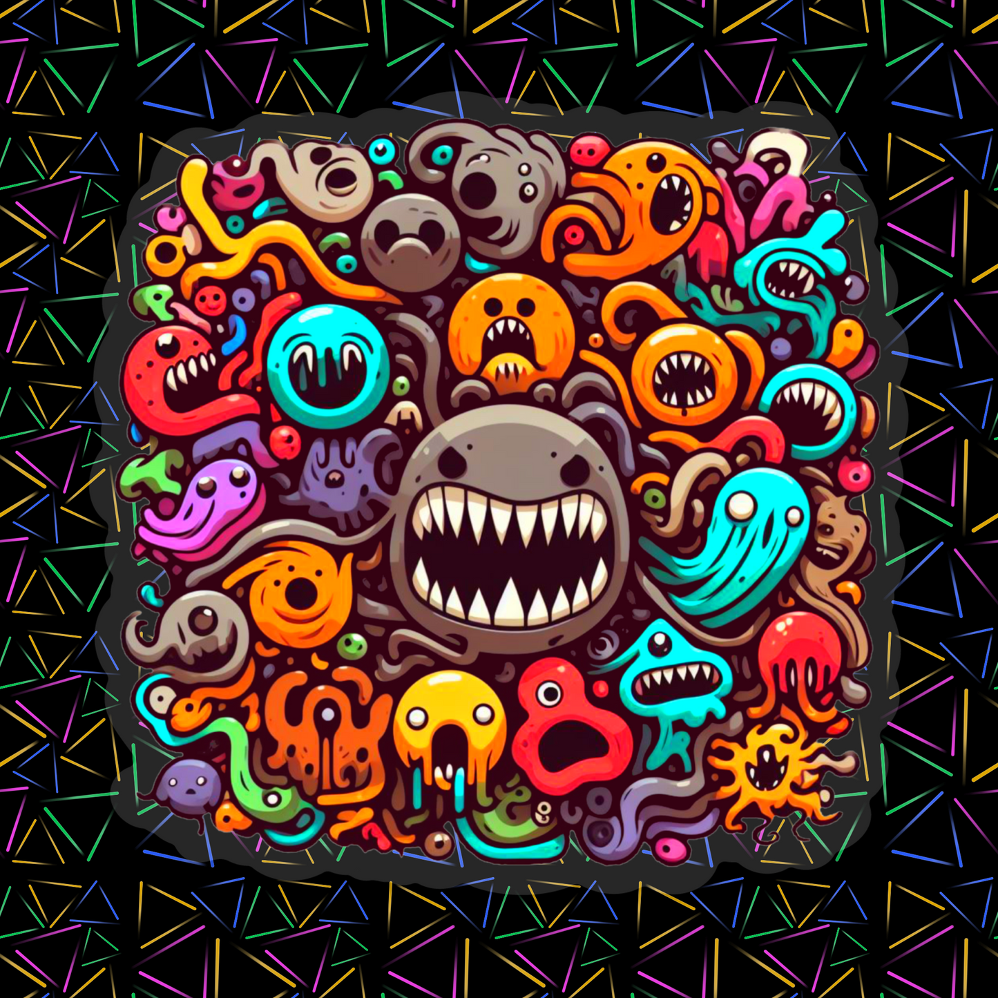 Monstrous Moods (Sticker)