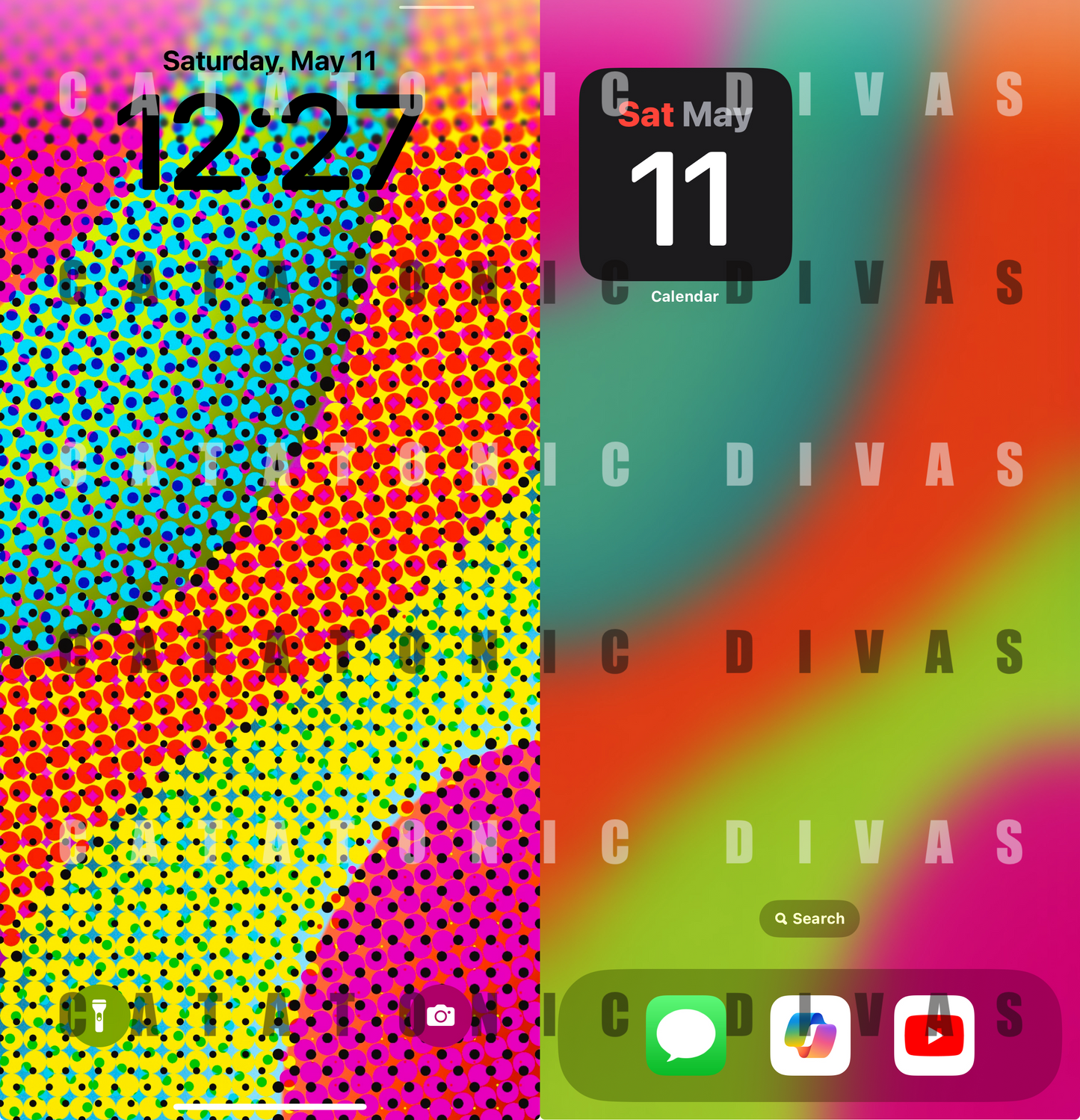 Ditzy Extract (7 Phone Wallpapers)