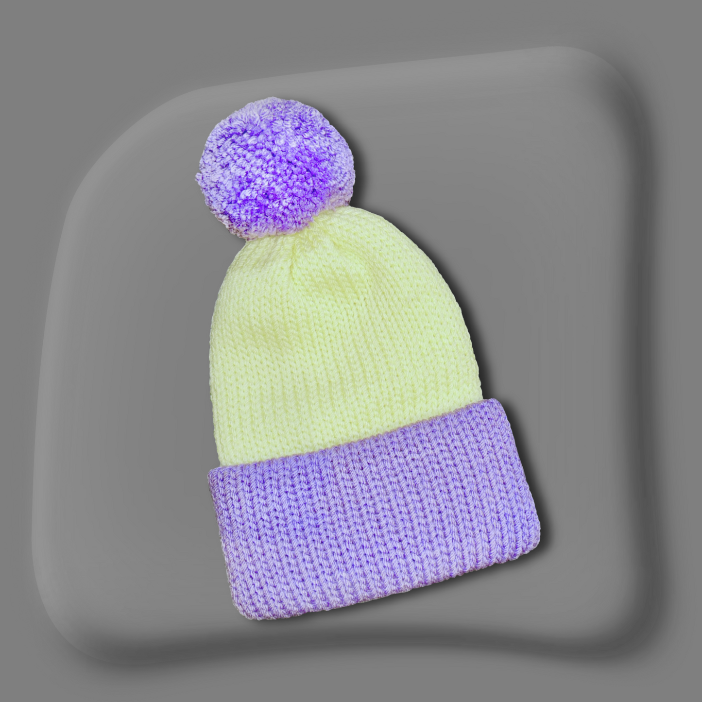 Nature Is A Prism (Puff Beanie Set)