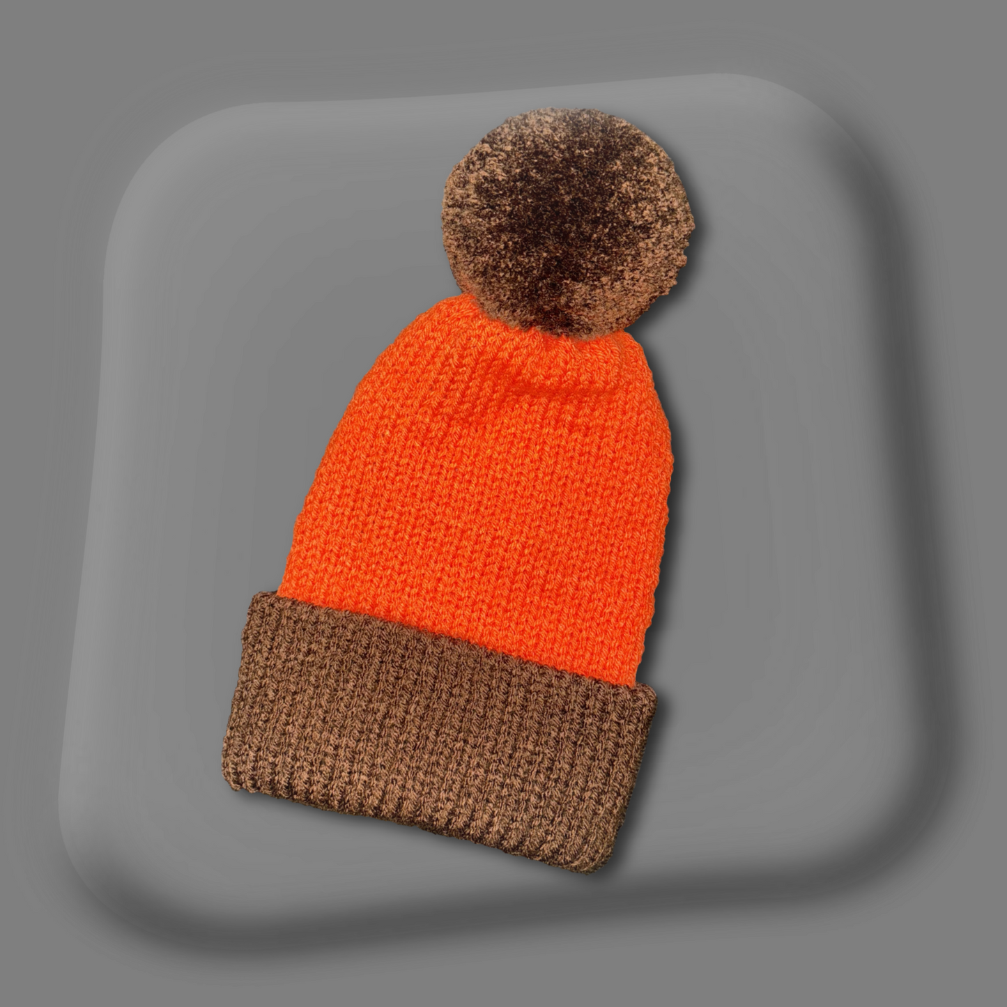 Cinnamon Glow (Puff Beanie Set)