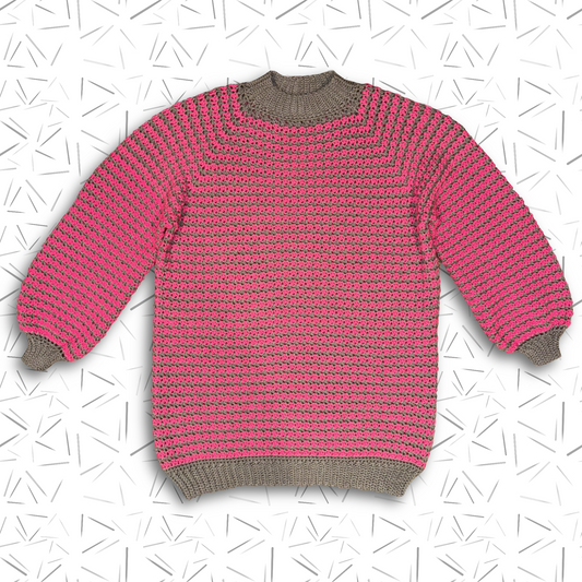 Circuit Blossom (Stripehound Sweater)