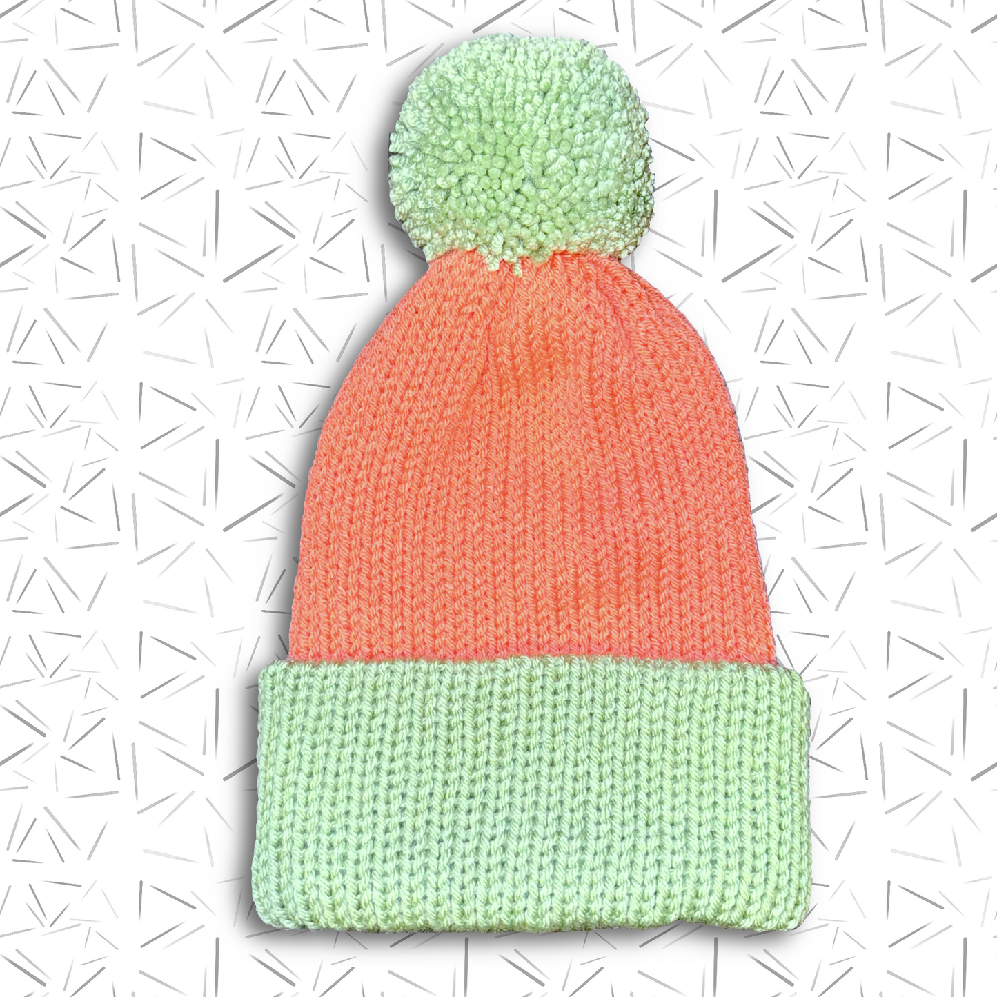 Nature Is A Prism (Puff Beanie Set)