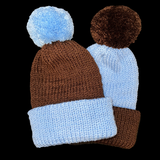 Cottage Corn (Puff Beanie Set)